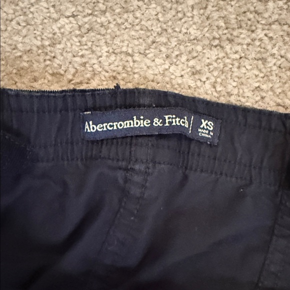 Abercrombie & Fitch Black Velvety Mini Dress with Button Detail - Picture 4 of 7